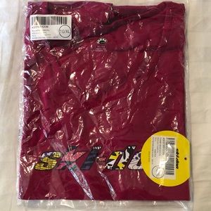 SkiDoo Fucsia V-Neck T-Shirt Sz XL